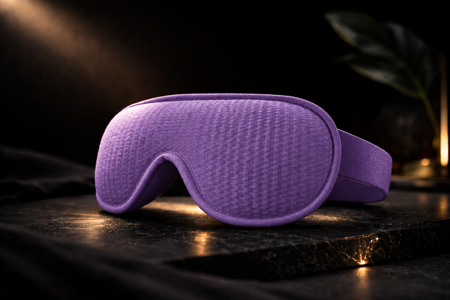 Masque de sommeil Revyna™ Obscurité totale. Confort 3D. Sommeil réparateur.